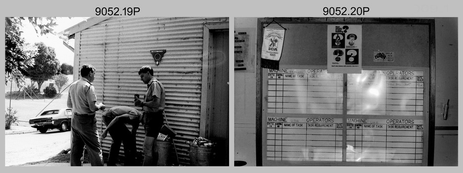 Happy Hour – Lithographic Squadron at the Army Survey Regiment, Bendigo 1991.