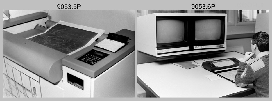 Army Survey Regiment AUTOMAP 2 Production, Fortuna, Bendigo. c1992.