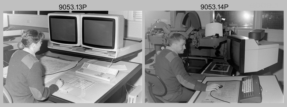 Army Survey Regiment AUTOMAP 2 Production, Fortuna, Bendigo. c1992.