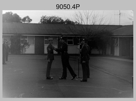 CO’s Parades and Defence Force Service Medal Presentations at the Army Survey Regiment, Fortuna Villa, Bendigo, circa 1994.