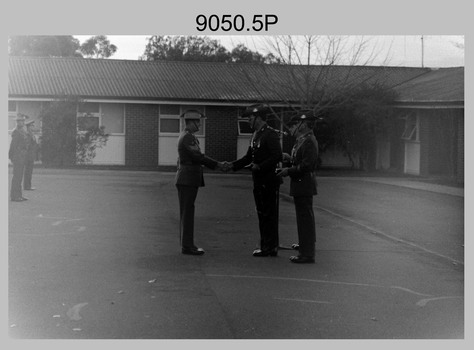 CO’s Parades and Defence Force Service Medal Presentations at the Army Survey Regiment, Fortuna Villa, Bendigo, circa 1994.