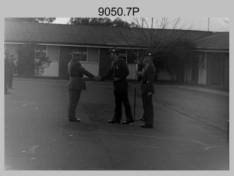 CO’s Parades and Defence Force Service Medal Presentations at the Army Survey Regiment, Fortuna Villa, Bendigo, circa 1994.