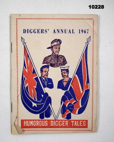 Booklet containing various humorous stories related by Diggers.