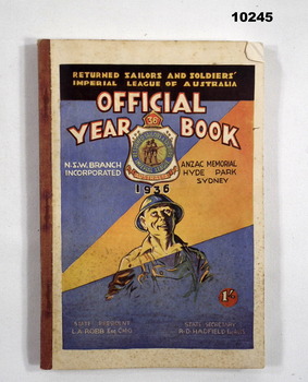 R S & S I L of Australia, Official Year Book 