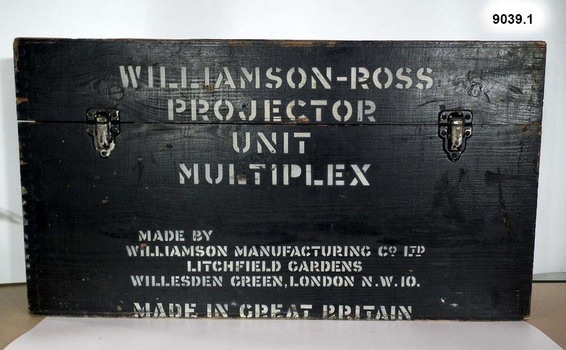 Multiplex Unit Projector inside wooden box