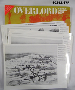 Photopack of D-Day sites on and around D-Day assault.