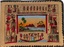 Souvenir photo album embossed with Egyptian characters, originally containing images of personnel from 462 Squadron RAAF in north Africa and Italy 