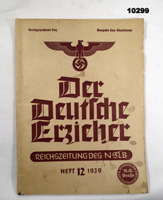 Magazine in German - Education System Jun 1939.