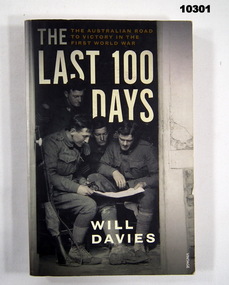 Book - description of Military History, WW1.