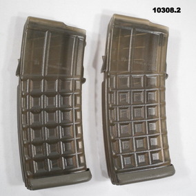 Two ammunition magazine for Steyr Rifles.