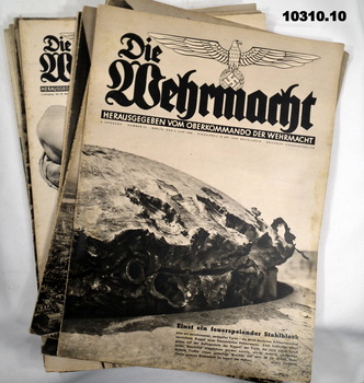 Series of German Magazines 1940-42.