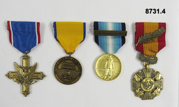 Medal set of four (4) USA Medals.