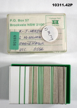Series of mounted colour slides depicting aspects of the Army.
