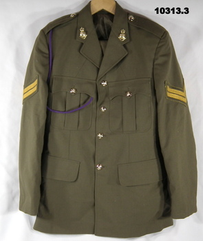Army service dress, jacket and trousers.