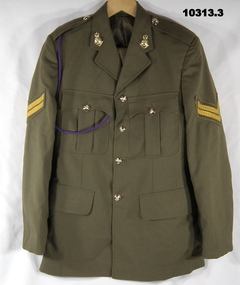 Army service dress, jacket and trousers.