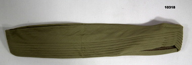 Army headwear, Puggaree, hat band.