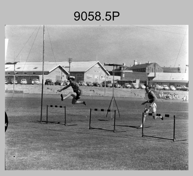 Inter-Squadron Athletics Competition, AHQ Survey Regiment c1960s.