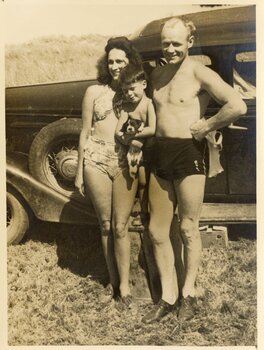 Gita Adlee and Hedley Gates postwar                             