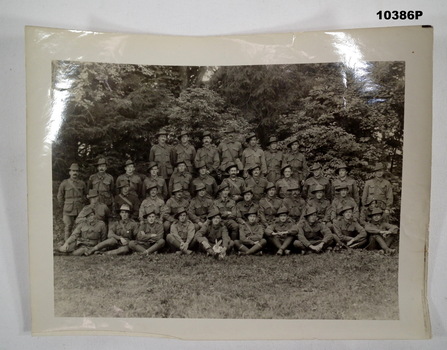 Group Photograph of soldiers 21-23 Battalion AIF.
