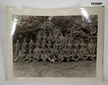 Group Photograph of soldiers 21-23 Battalion AIF.