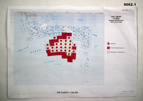A4 page of TPC Map Catalogue 