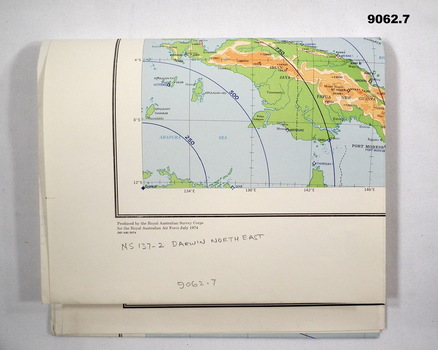 Extract of Chart " RAAF AIR STAFF PLANNING - NS137-2 DARWIN NORTH EAST "