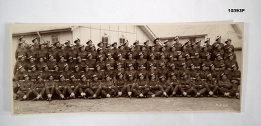 Group photo of Heavy Battery RAA, WW2.