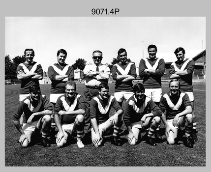 Annual Sport Competition: Bones Day - Army Survey Regiment Verses RAAF School of Radio, Bendigo, Victoria circa 1970s.