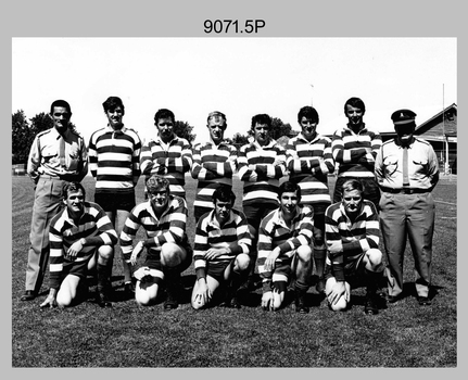Annual Sport Competition: Bones Day - Army Survey Regiment Verses RAAF School of Radio, Bendigo, Victoria circa 1970s.