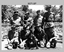 Annual Sport Competition: Bones Day - Army Survey Regiment Verses RAAF School of Radio, Bendigo, Victoria circa 1970s.