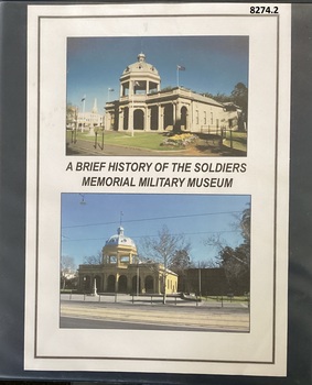 Folder, a brief history of the SMIMM Bendigo.