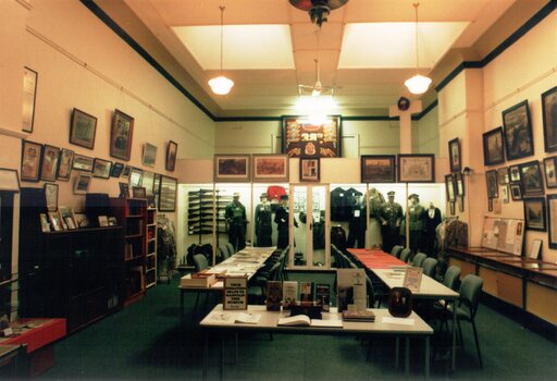 Early days in the Museum Billiard room.