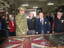 The 38th Colours after ceremonial receival.