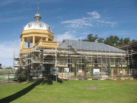 Major renovations to the SMI Building.