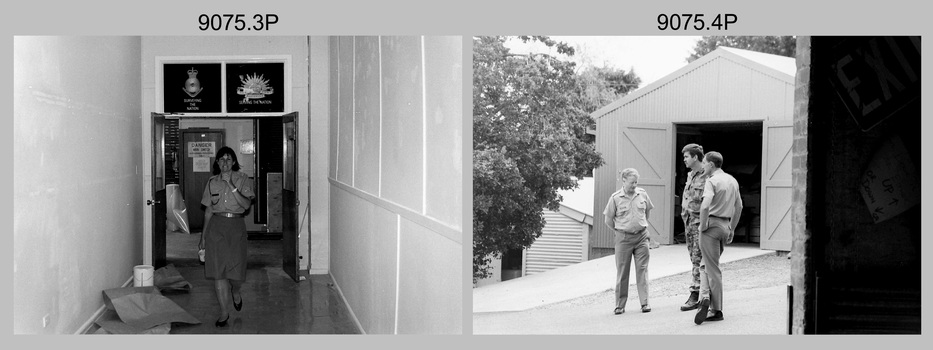 Personnel and Equipment Lithographic Squadron Army Survey Regiment, Bendigo. 1991. 