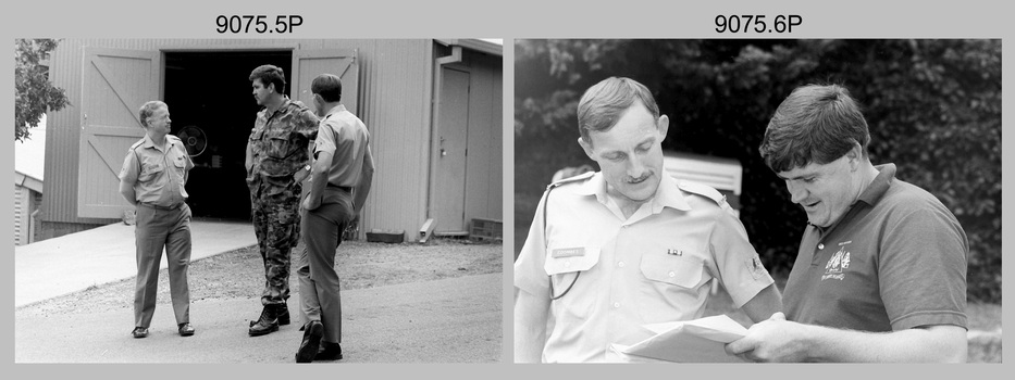 Personnel and Equipment Lithographic Squadron Army Survey Regiment, Bendigo. 1991. 