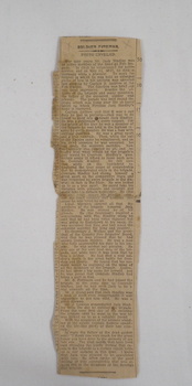 Folder collection of WW1 memorabilia papers.