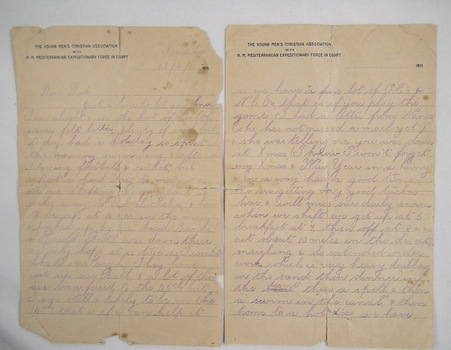 Folder collection of WW1 memorabilia papers.