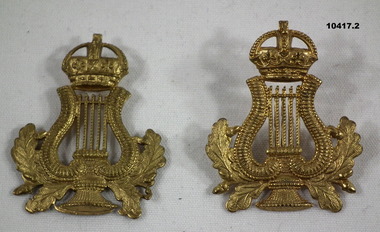 Two Military bandsmen’s arm bands