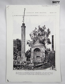Photocopy of a newspaper article