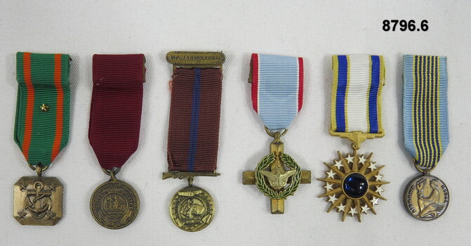Sets of six (6) Miniature Medals.