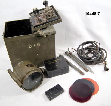 Signalling light, Morse code, Daylight.
