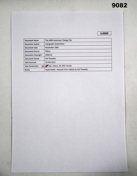 First page of 16 x loose leaf A4 pages of computer generated text