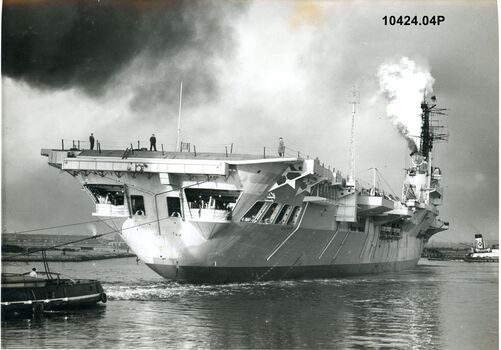 10424.04P HMAS Melbourne October 55 to 1959                                      
