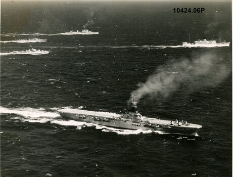 10424.06P Escort ships with Britannia Indian Ocean                            