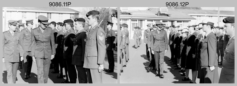 CO's Parade at the Army Survey Regiment, Fortuna Villa, Bendigo. 1990.