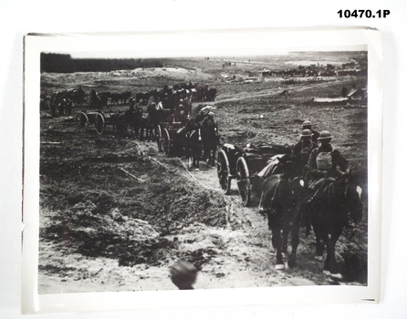 Black and white photographs of cratered Battlefields in WW1.