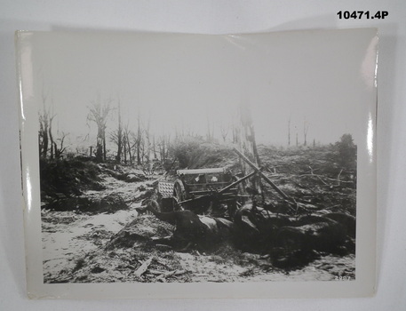 Photos of WW1 Battlefield scenes.