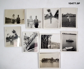 Collection of photographs taken on transit to BCOF.
