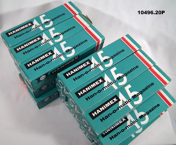 Twenty boxes of slides from Malaya and leave.